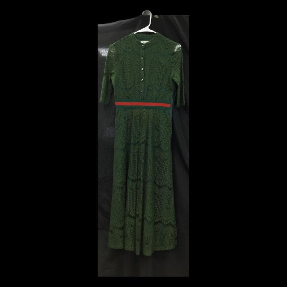 Green dress